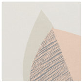 中世紀モダンの落下葉 ファブリック (クローズアップ)