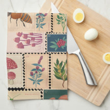 中世紀モダンは動物と植物印