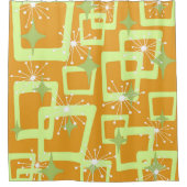 中世紀モダンスタイル9 シャワーカーテン (正面)