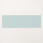 中世紀モダンフローラ抽象芸術湖シーナリーヨ ヨガマット (裏面(横))