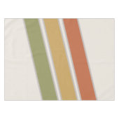 中世紀モダン三ストライプ人 テーブルクロス (正面(横))