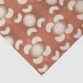 中世紀モダン円オーガニック腎豆さび 薄葉紙 (詳細)