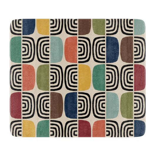 中世紀モダン原子時代 カッティングボード (正面)