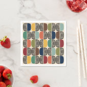 中世紀モダン原子時代 スタンダードカクテルナプキン (インサイチュ)