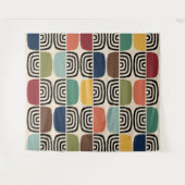 中世紀モダン原子時代 タペストリー (正面(横))