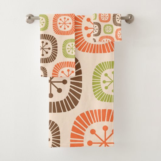 中世紀モダン原子時代 バスタオルセット (インサイチュ)