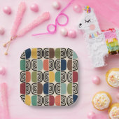 中世紀モダン原子時代 ペーパープレート (パーティー)