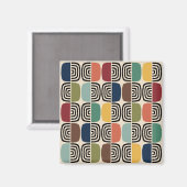 中世紀モダン原子時代 マグネット (正面/裏面)