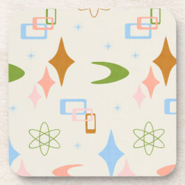 中世紀モダン原子時代、ライム、カラメル コースター