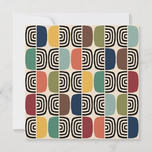 中世紀モダン原子時代 招待状 (正面)