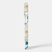 中世紀モダン原子時代STEM物理散乱 Case-Mate iPhoneケース (裏面 / 左)