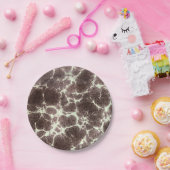 中世紀モダン型エレガント亀甲岩 ペーパープレート (パーティー)