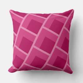 中世紀モダン抽象芸術ピンク クッション