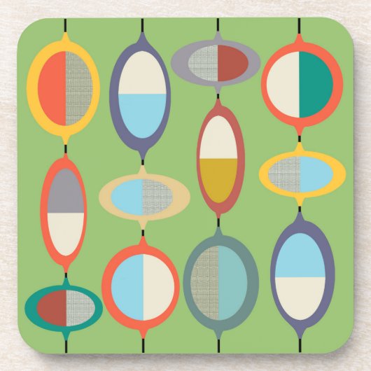 中世紀モダン第7号 コースター (正面)