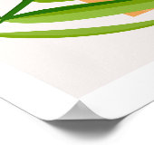 中世紀モダン美術ホームオフィスエレガントデコール ポスター (角)