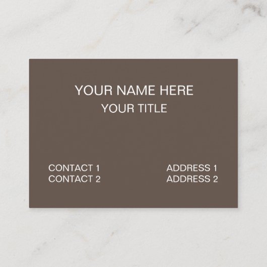 中世紀モダン装飾テレビ 名刺 (裏面)