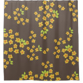 中世紀モダン60年代70年代のシャワーカーテン シャワーカーテン (正面)