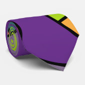 中世紀円モダンコラージュ ネクタイ (ロール)