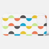 中世紀半モダン円 Case-Mate iPhoneケース (裏面 (横))