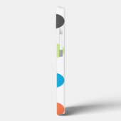 中世紀半モダン円 Case-Mate iPhoneケース (裏面 / 左)