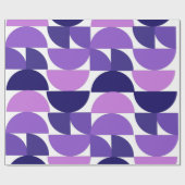 中世紀半モダン半と四半の円 ラッピングペーパー (フラット)