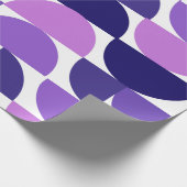 中世紀半モダン半と四半の円 ラッピングペーパー (角)