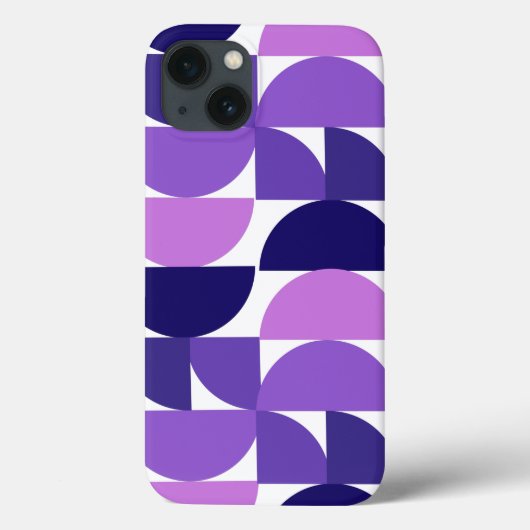 中世紀半モダン半と四半の円 Case-Mate iPhoneケース (裏面)