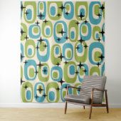 中世紀原子モダンパターン タペストリー (インサイチュ)