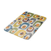 中世紀原子モダンパターン バスマット (アングル)