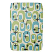 中世紀原子モダンパターン バスマット (正面縦)