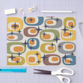 中世紀原子モダンパターン 薄葉紙 (クラフト)