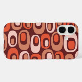 中世紀原子モダンパターン Case-Mate iPhoneケース (裏面 (横))