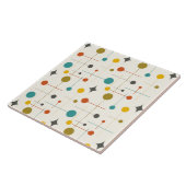 中世紀原子モダン幾何学パターン タイル (側面)