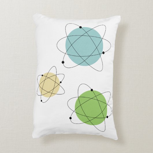 中世紀原子元素モダン アクセントクッション (裏面(縦))