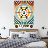 中世紀原子時代の芸術は爆破だった キャンバスプリント (インサイチュ (寝室))