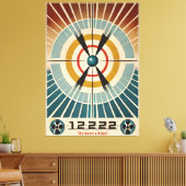 中世紀原子時代の芸術は爆破だった キャンバスプリント (インサイチュ (リビング))