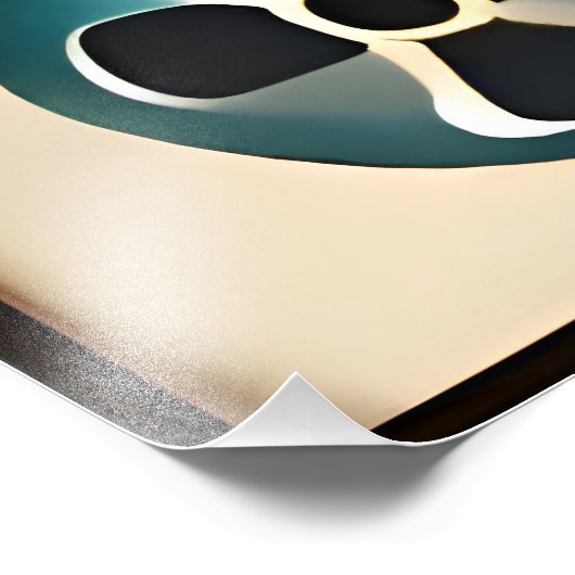 中世紀原子時代の芸術は爆破だった フォトプリント (角)