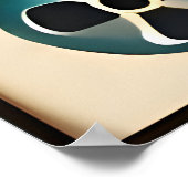 中世紀原子時代の芸術は爆破だった ポスター (角)