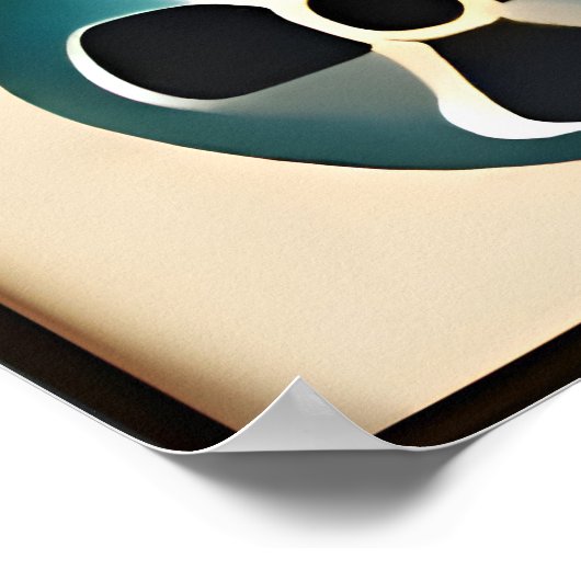 中世紀原子時代の芸術は爆破だった ポスター (角)