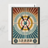 中世紀原子時代の芸術は爆破だった ポストカード (正面/裏面)