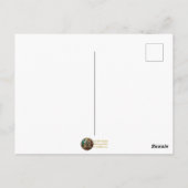 中世紀原子時代の芸術は爆破だった ポストカード (裏面)