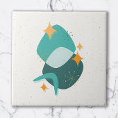 中世紀原子時代抽象芸術17装飾用クッション タイル