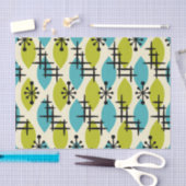 中世紀原子滴モダンパターン 薄葉紙 (クラフト)