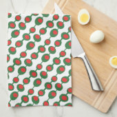 中世紀型オリーブ キッチンタオル (四つ折り)