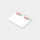 中世紀大モダン格子 ポストイット (アングル)