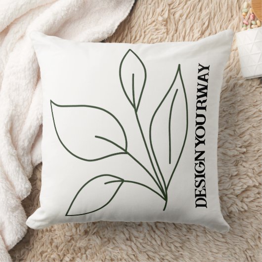 中世紀抽象芸術ミニマルモダンム主義者 クッション (ブランケット)