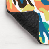 中世紀数々の色のモダン マウスパッド (コーナー)