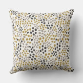 中世紀点々のあるレトロのデザイン クッション (裏面)