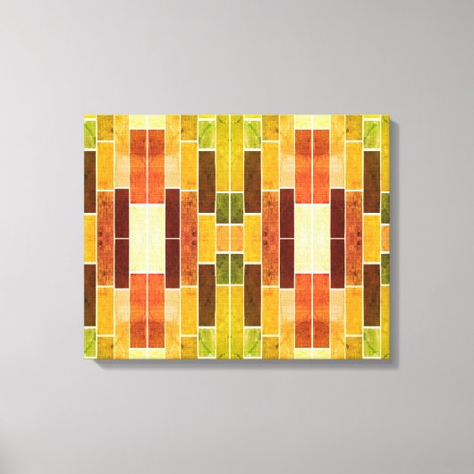 中世紀秋モダン職人 キャンバスプリント (正面)