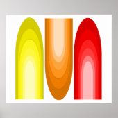 中世紀美術モダンインスパイアポスター ポスター (正面)